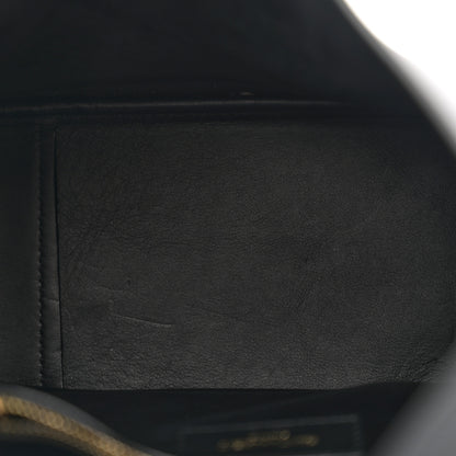 Saint Laurent Smooth Calfskin Small Le 5 A 7 Soft Hobo Black 5 of 11