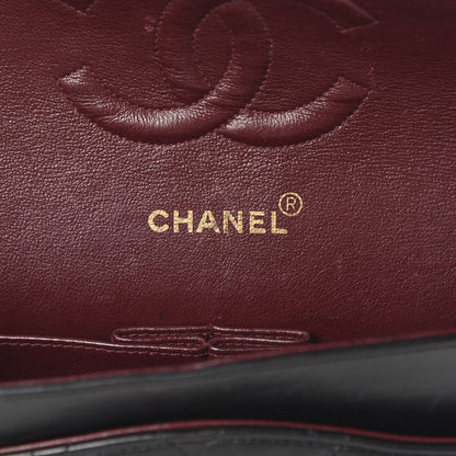 Chanel Lambskin Quilted Medium Double Flap Black 5 of 17
