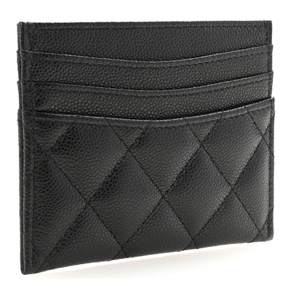 Chanel Caviar Quilted Multi Card Holder Black 3 of 8