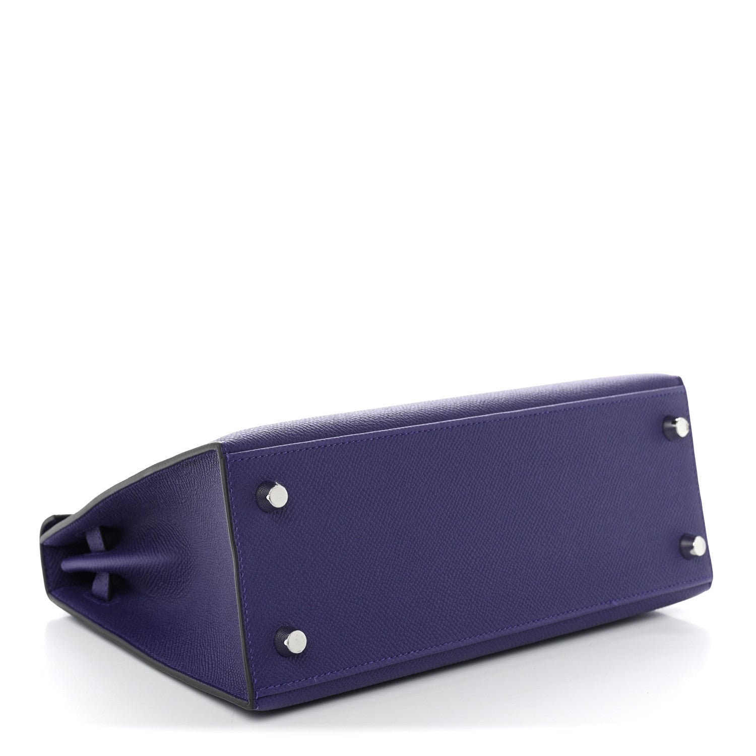 Hermes Epsom Kelly Sellier 25 Purple 3 of 9