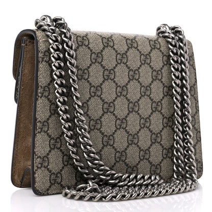 Gucci GG Supreme Monogram Mini Dionysus Shoulder Bag Taupe 3 of 9