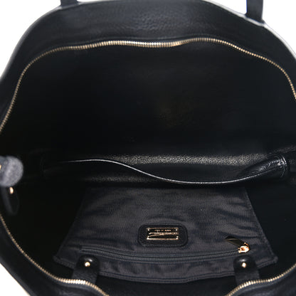 Salvatore Ferragamo Calfskin Medium Tote Black 5 of 9