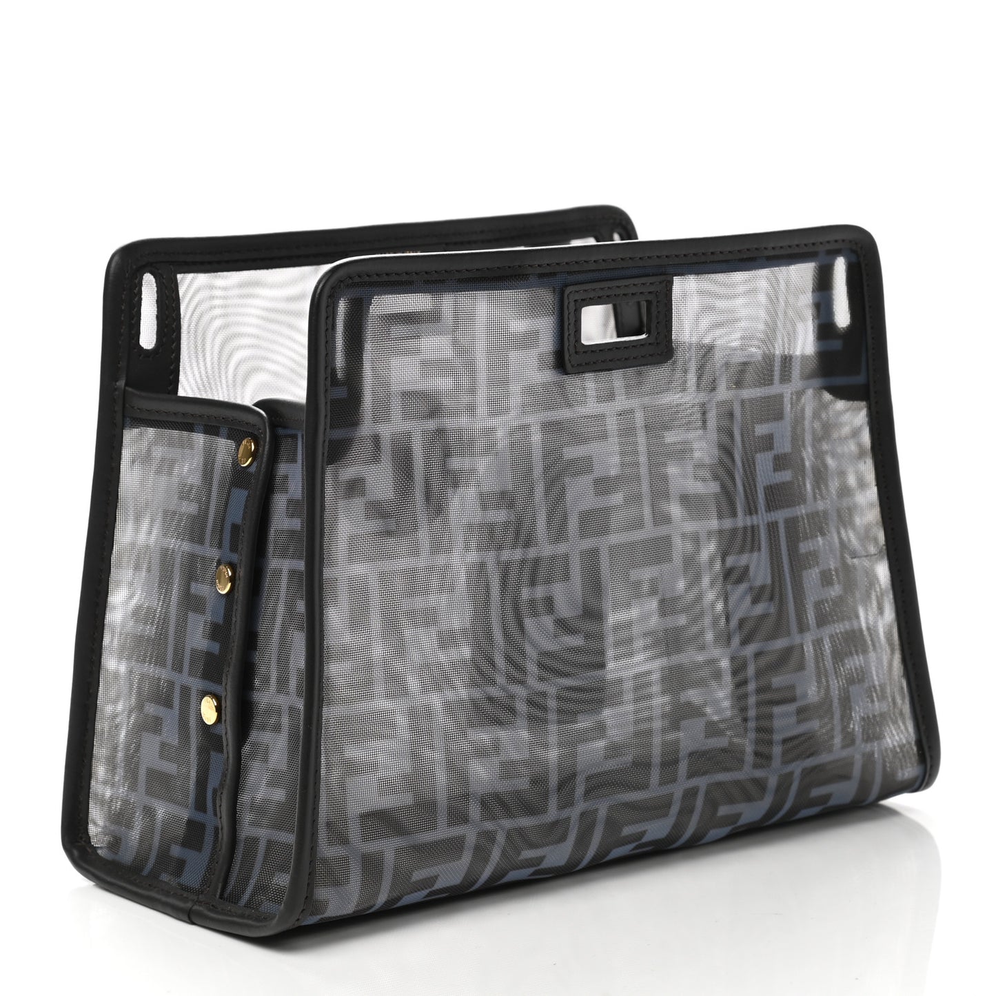Mesh Vitello Century FF 1974 Mini Peekaboo Defender Cover Azzurro Black Ebano