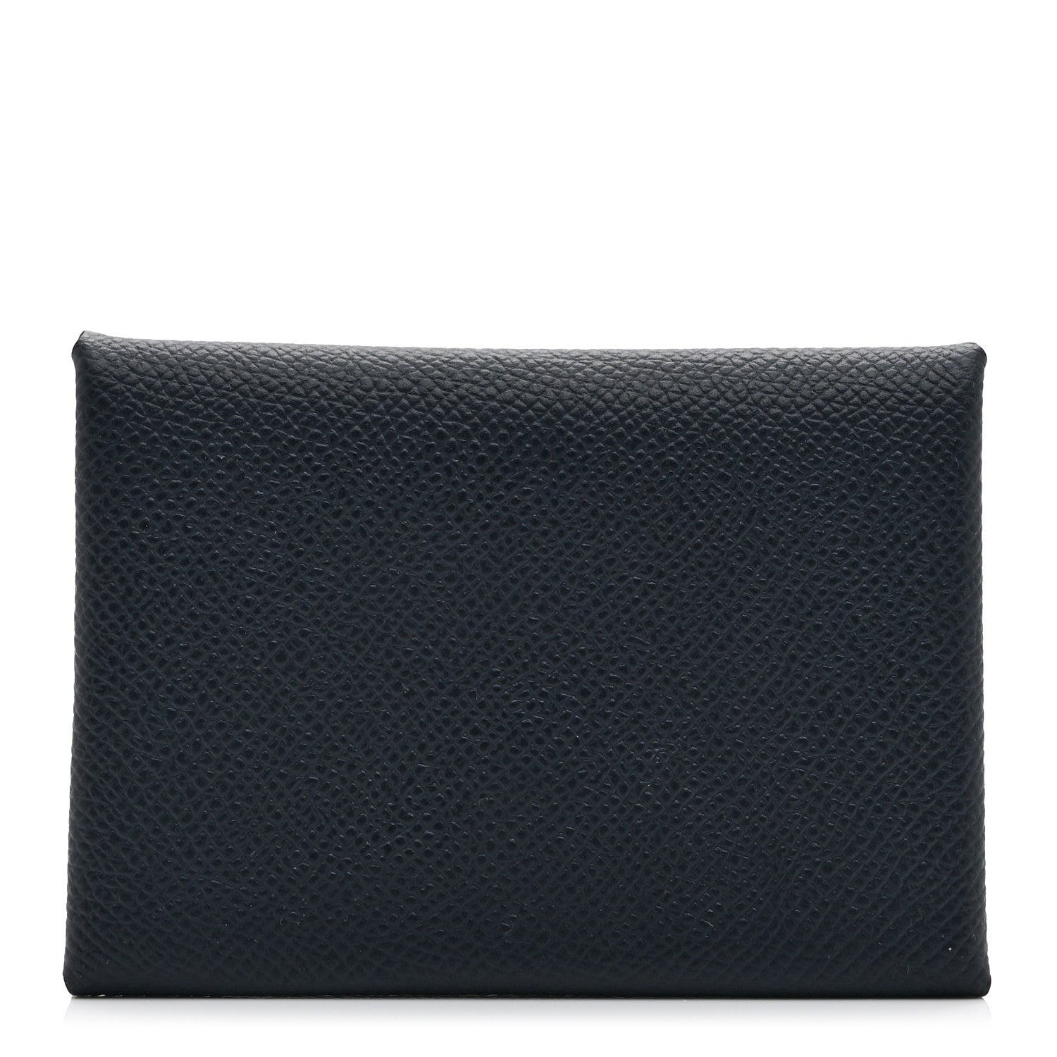Hermes Epsom Verso Calvi Duo Card Case Bleu Indigo 1 of 8