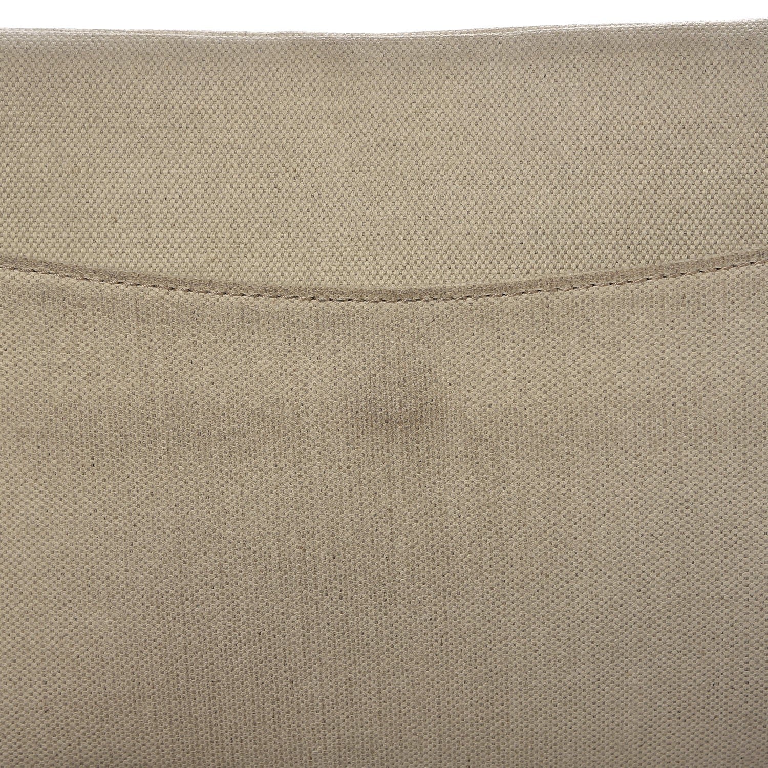 Christian Dior Calfskin Canvas Double Saddle Bag Beige 11 of 11