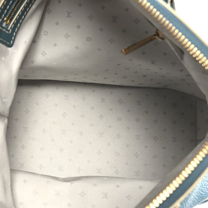 Louis Vuitton Suhali Lockit PM Blue 5 of 9