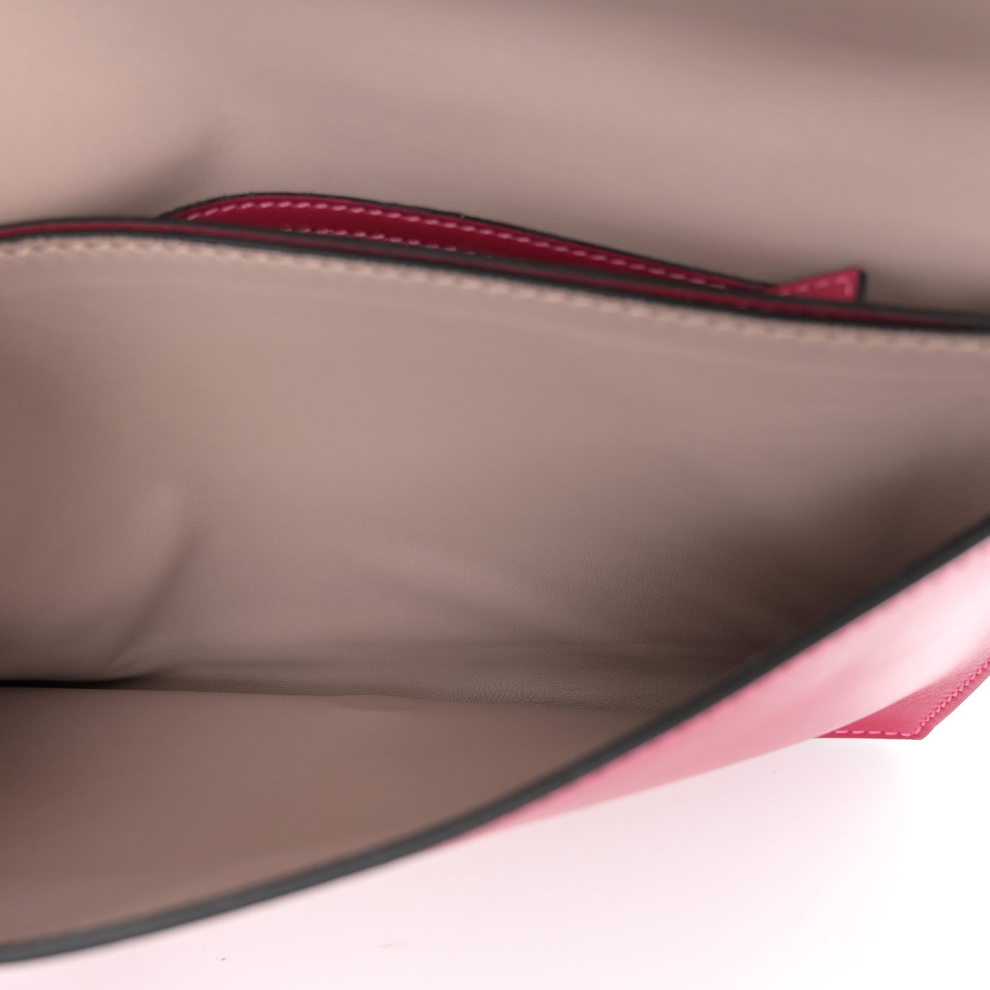 Nappa Rockstud Wristlet Clutch Fuxia