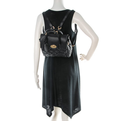 Mulberry Nappa Quilted Mini Cara Delevingne Convertible Bag Black 2 of 10