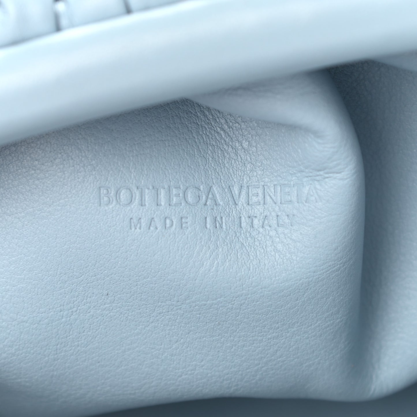 Butter Calfskin The Mini Pouch Ice