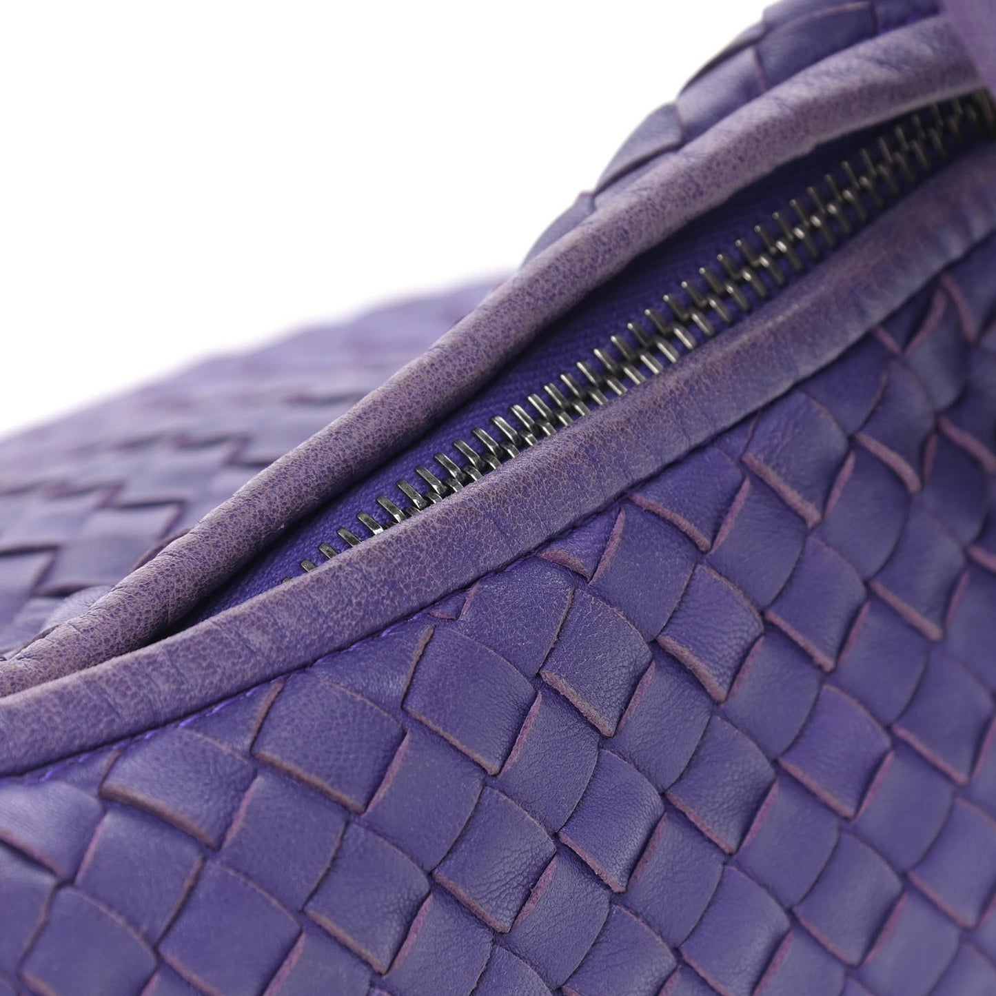 Nappa Intrecciato Large Belly Veneta Hobo Anemone