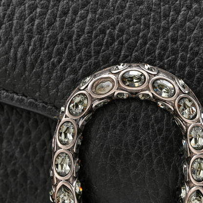 Gucci Calfskin Mini Dionysus Chain Wallet Black 13 of 15