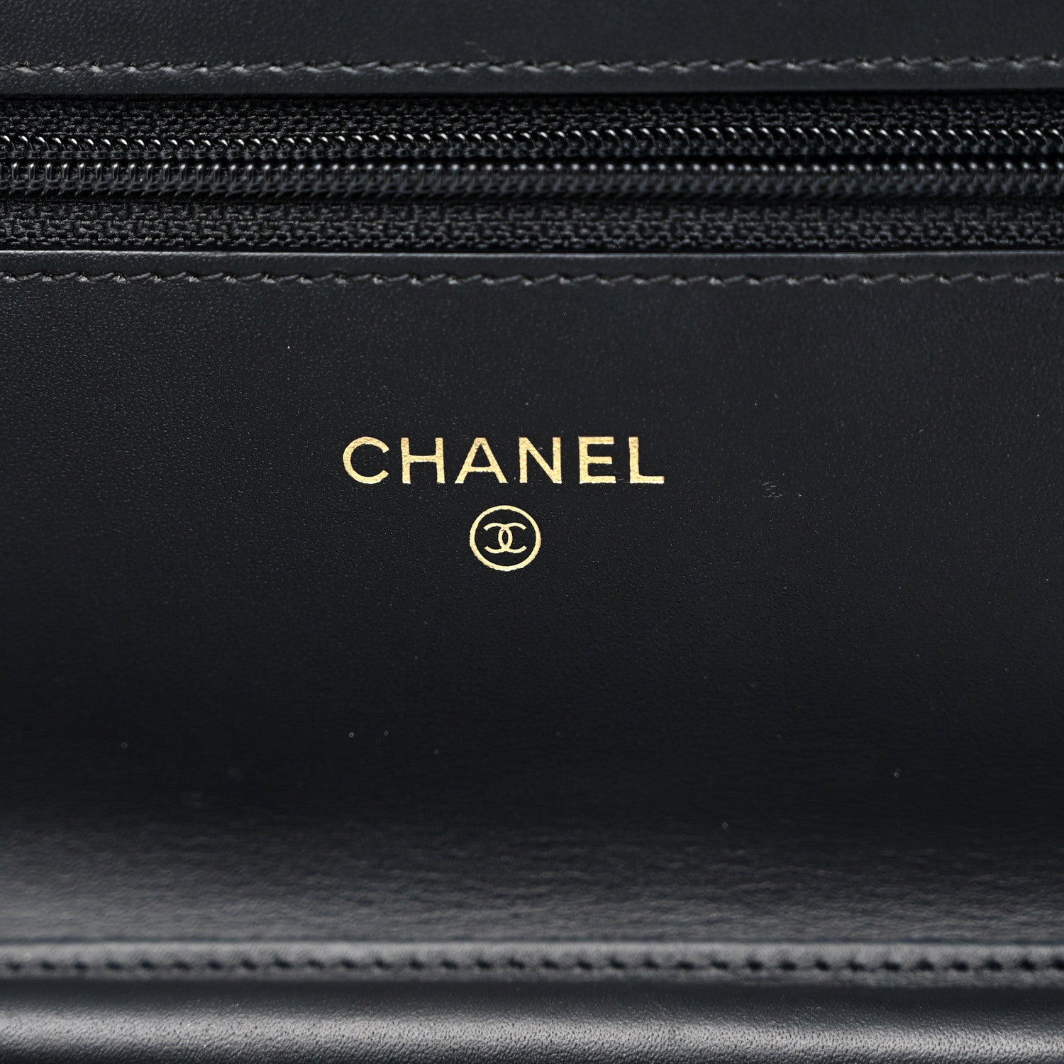 Chanel Aged Calfskin Quilted Reissue Wallet On Chain WOC Black 6 of 11