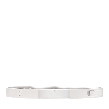 Hermes 18K White Gold Diamond PM H D'Ancre Bracelet ST 2 of 4