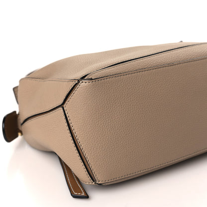 Loewe Grained Calfskin Small Puzzle Bag Sand Mink 8 of 10