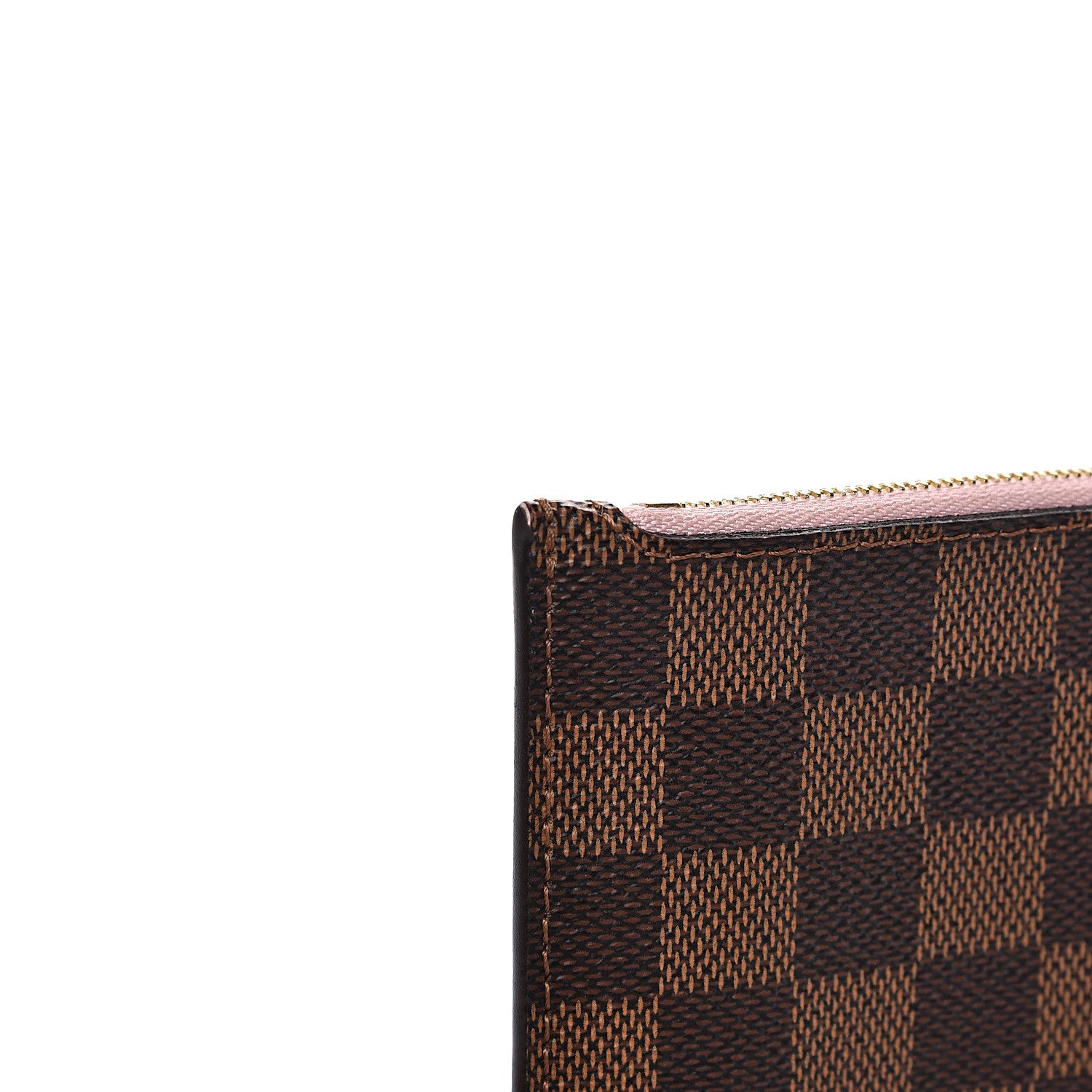 Louis Vuitton Damier Ebene Neverfull MM GM Pochette Rose Ballerine 9 of 9