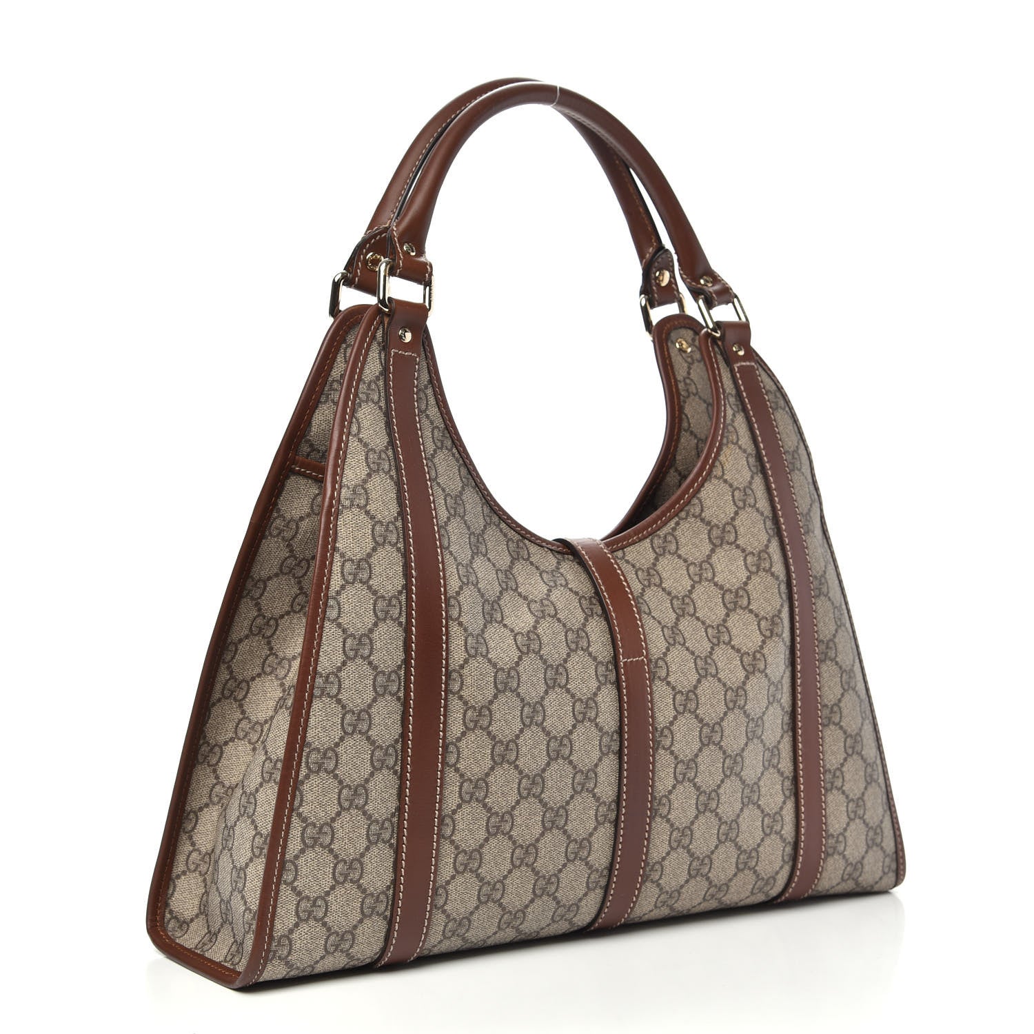 Gucci GG Plus Monogram Medium Joy Shoulder Bag Brown 3 of 12
