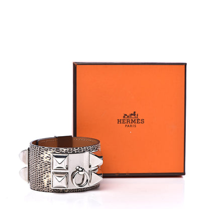 Hermes Lizard Collier De Chien CDC Bracelet S Ombre 7 of 7