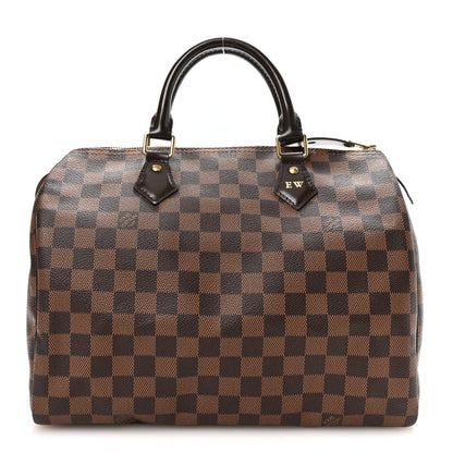 Louis Vuitton Damier Ebene Speedy 30 1 of 11