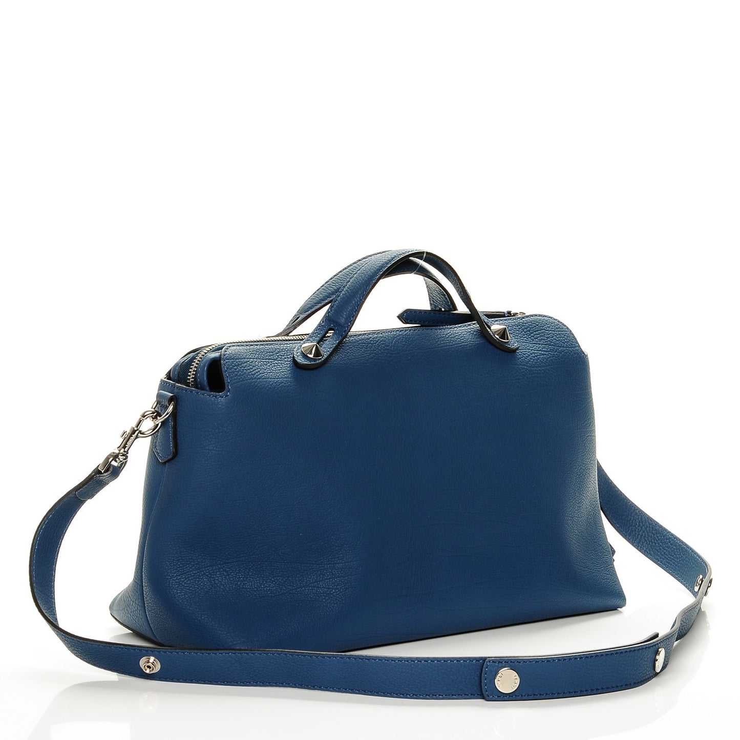 Vitello Camargue Large By The Way Boston Bag Blue
