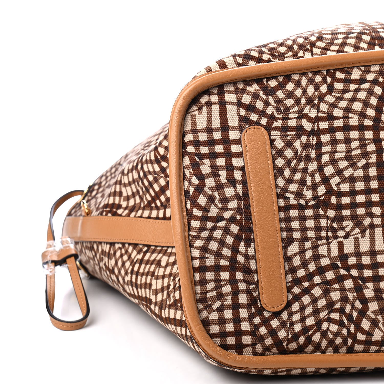 MCM Visetos Large Liz Reversible Shopper Tote Cognac 11 of 13