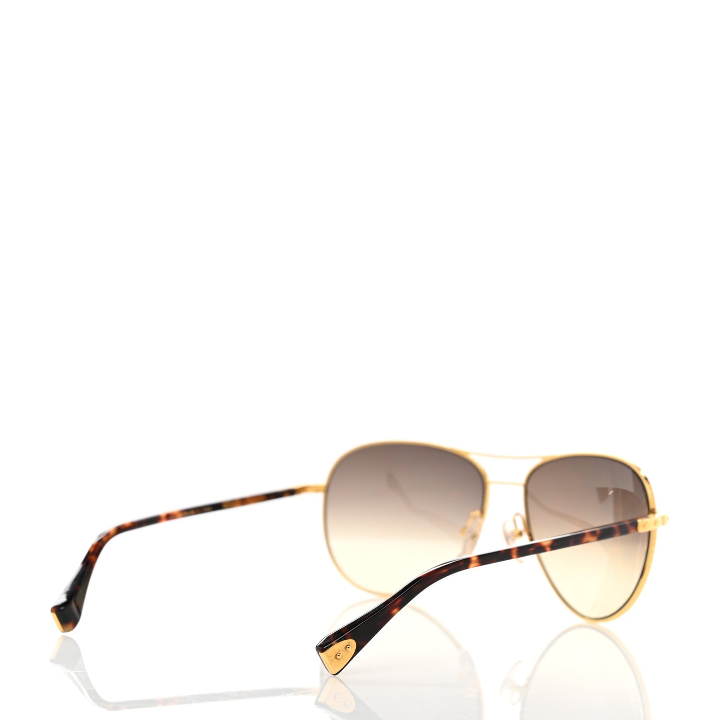 Conspiration Pilote Sunglasses Z0164U Gold