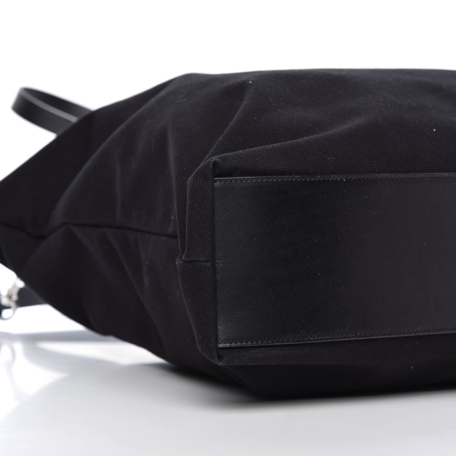 Saint Laurent Canvas ID Shopping Bag Black 6 of 12