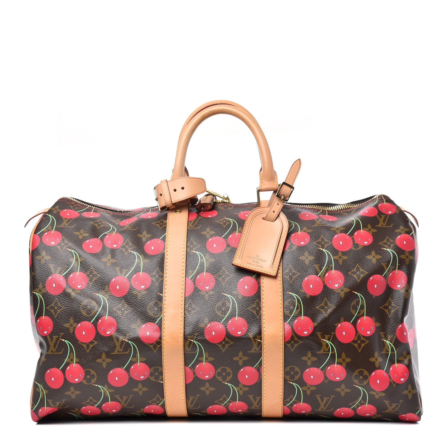 Louis Vuitton Monogram Cerises Keepall 45 1 of 9