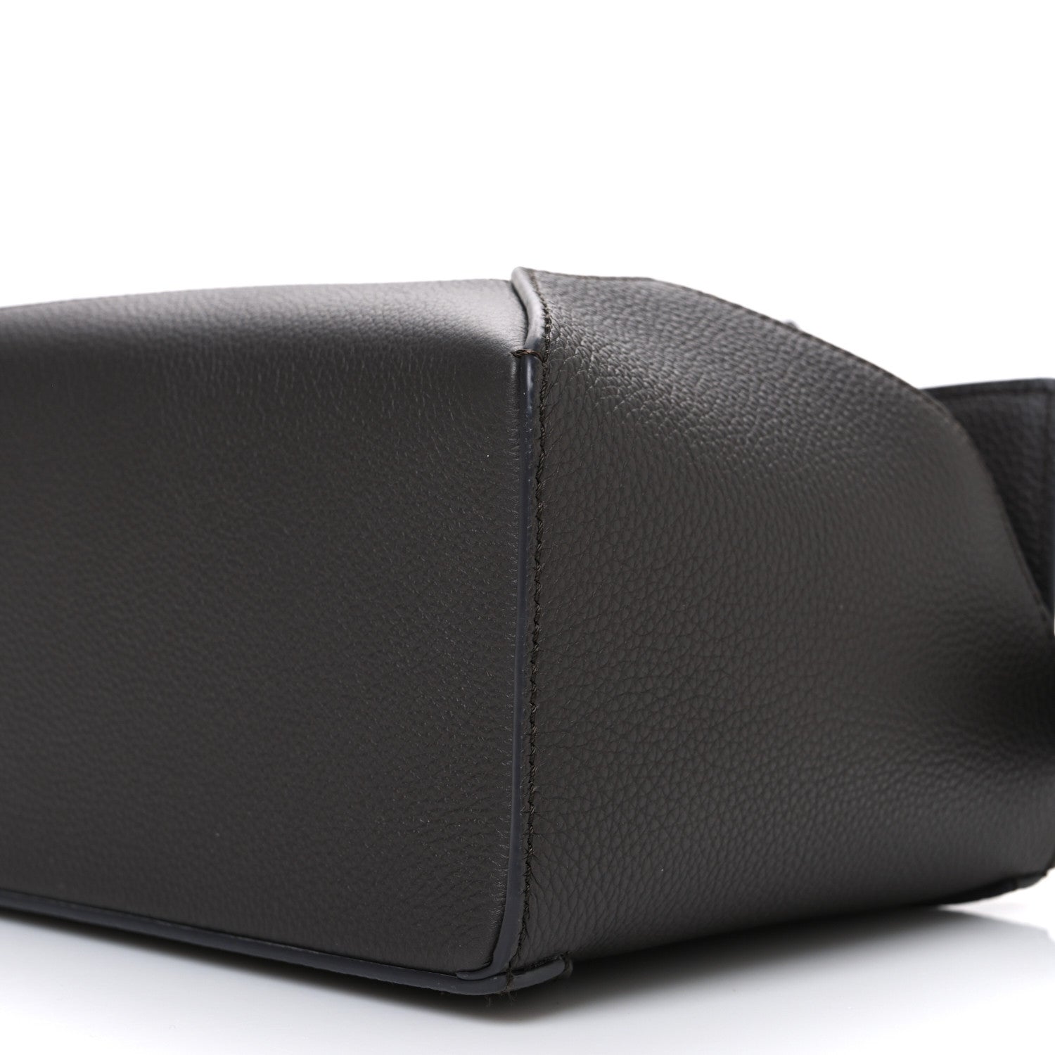 Loewe Soft Grained Calfskin Puzzle Edge Bag Dark Grey 10 of 10