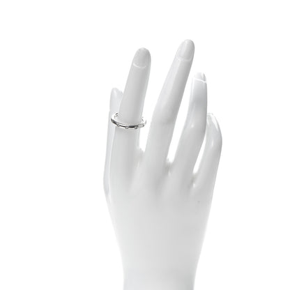 Tiffany Platinum Diamond Bezet Band Ring 54 7 2 of 5