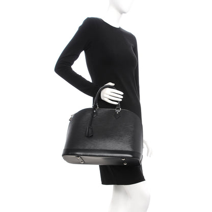 Louis Vuitton Epi Alma GM Black 2 of 6
