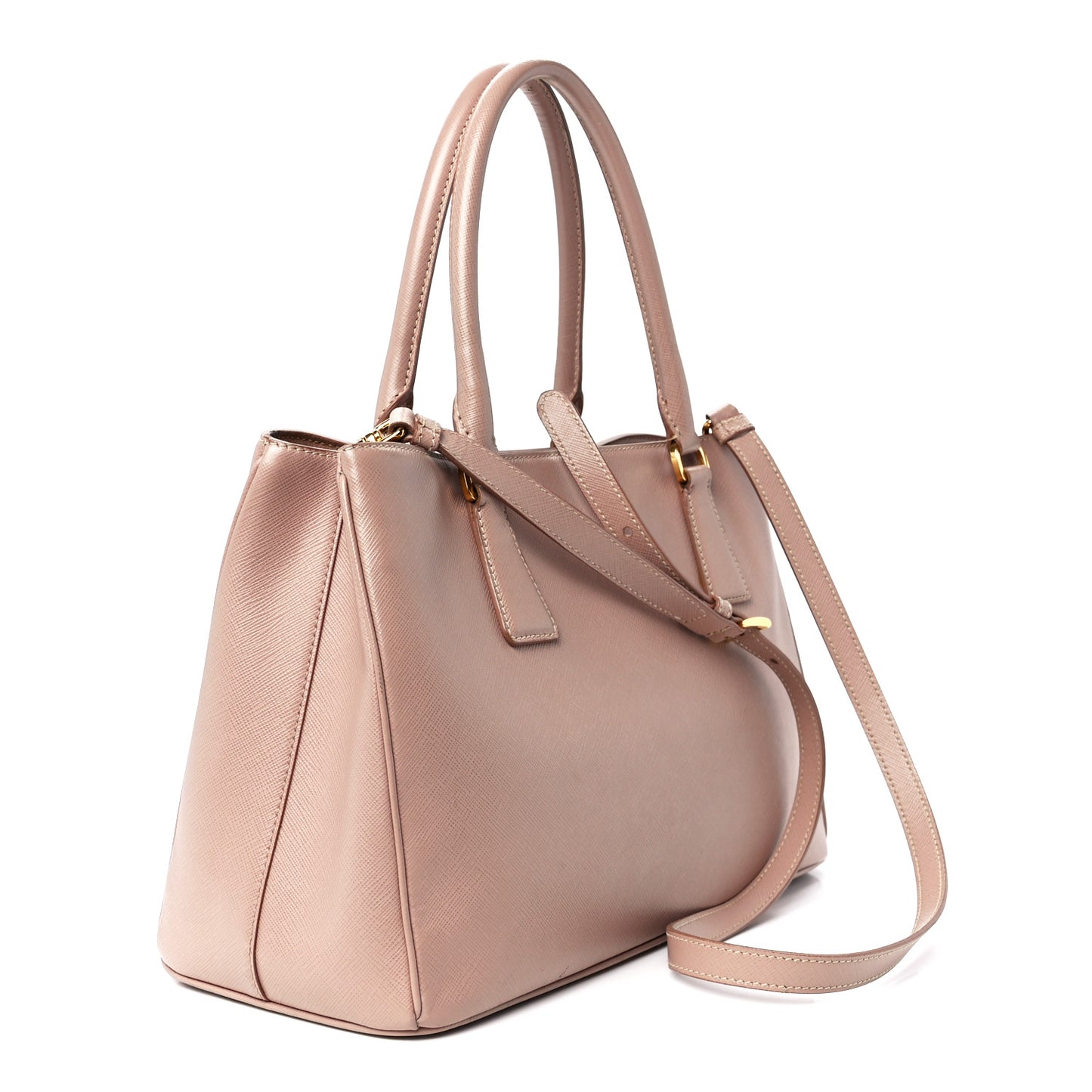 Saffiano Lux Small Tote Cammeo