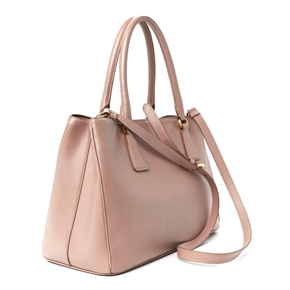 Prada Saffiano Lux Small Tote Cammeo 3 of 13