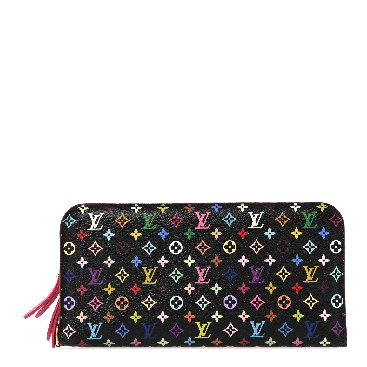 Louis Vuitton Monogram Multicolor Insolite Wallet Black Grenade 1 of 9