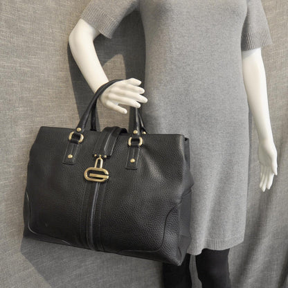 Gucci Leather Large Junco Tote Black 3 of 10