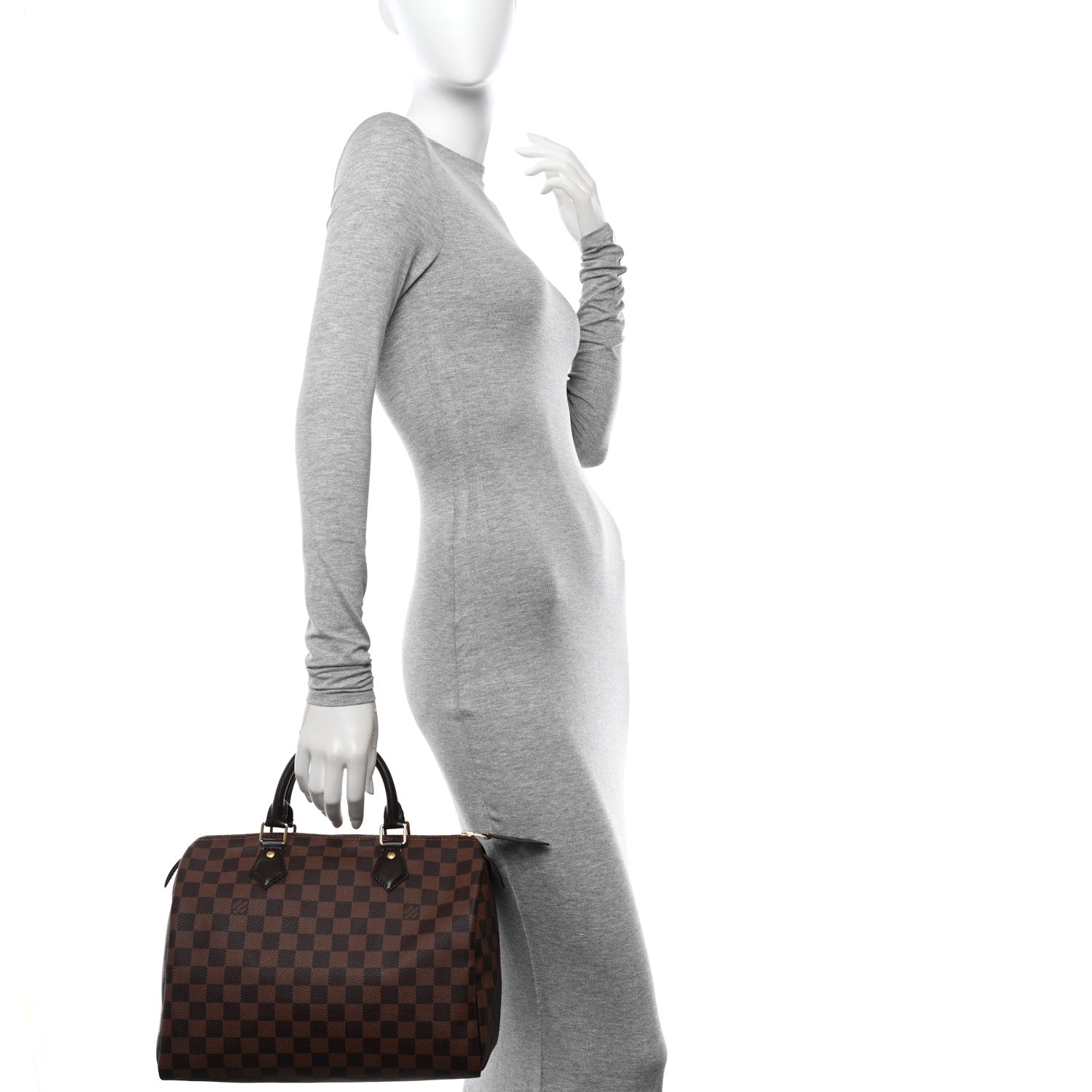 Louis Vuitton Damier Ebene Speedy 30 2 of 10