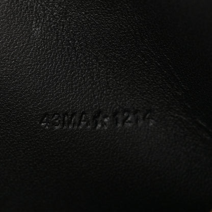 Christian Dior Supple Calfskin Cannage Caro Cosmos Zipped Card Holder Black 8 of 11