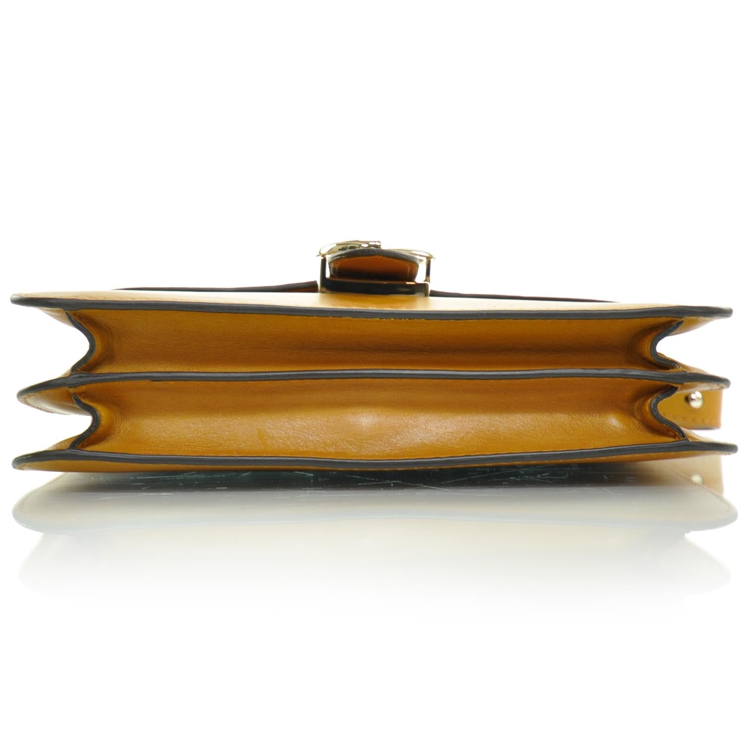 Gucci Calfskin Medium 1973 Shoulder Flap Bag Light Brown 5 of 12