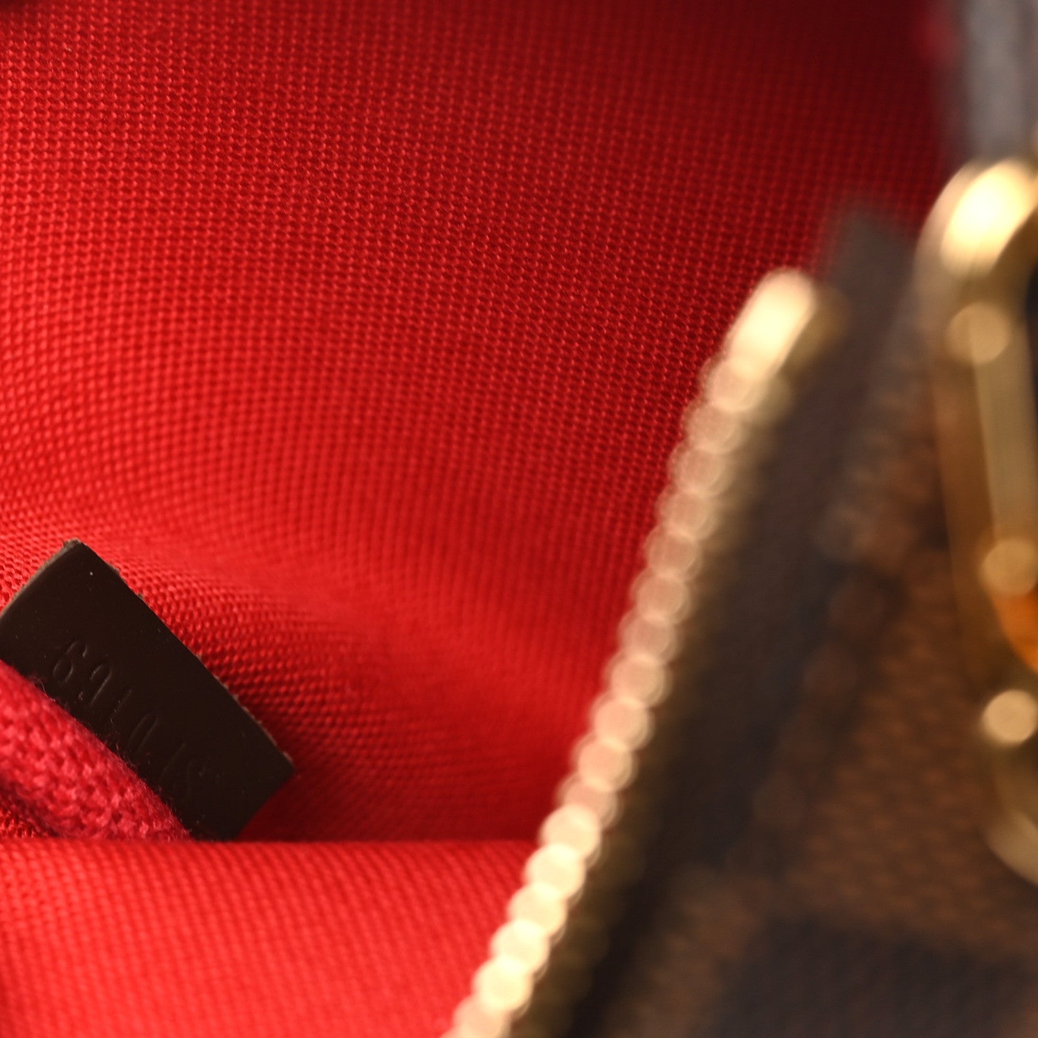 Louis Vuitton Damier Ebene Mini Pochette Accessories 6 of 10
