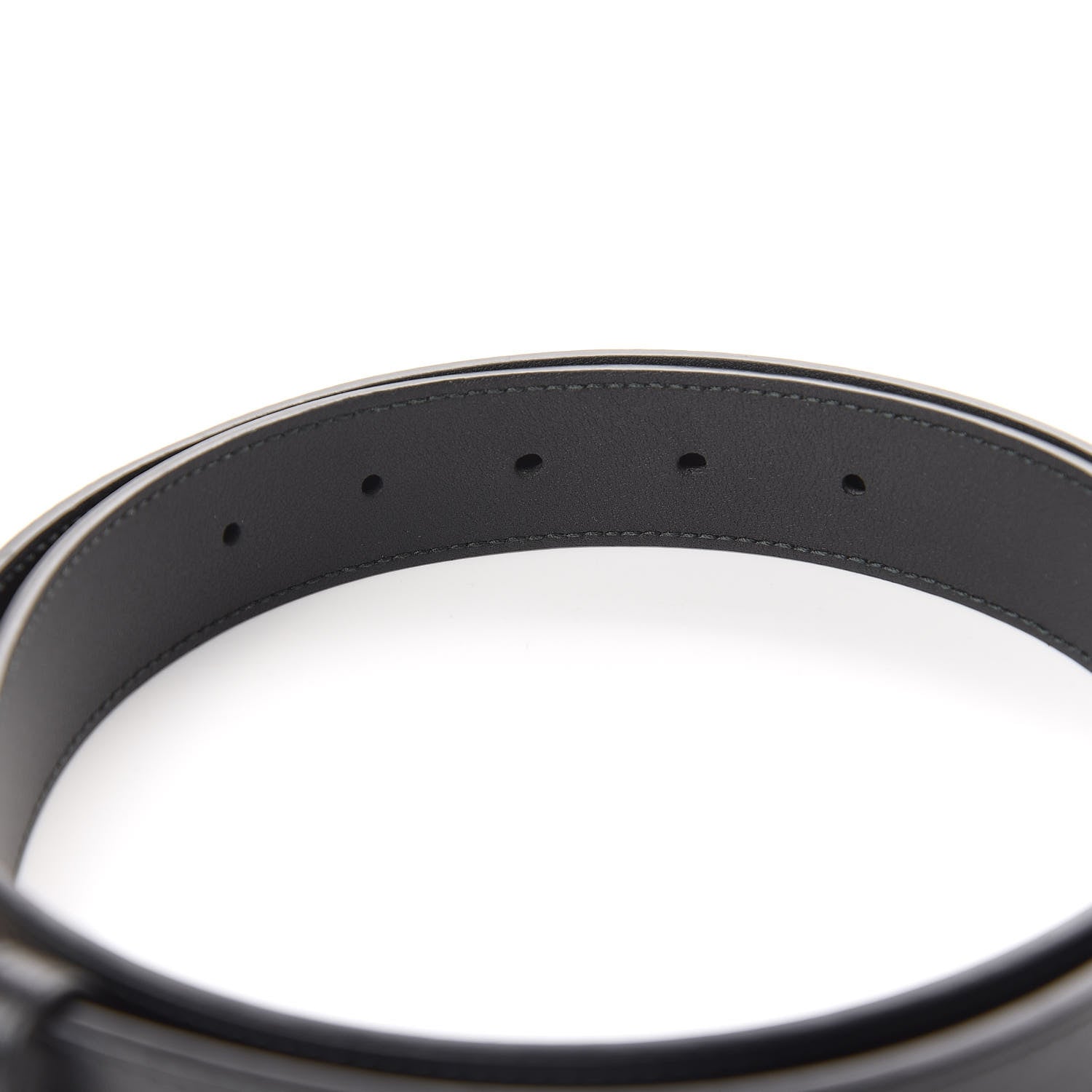 Gucci Calfskin Double G 30mm Belt 95 38 Black 3 of 6