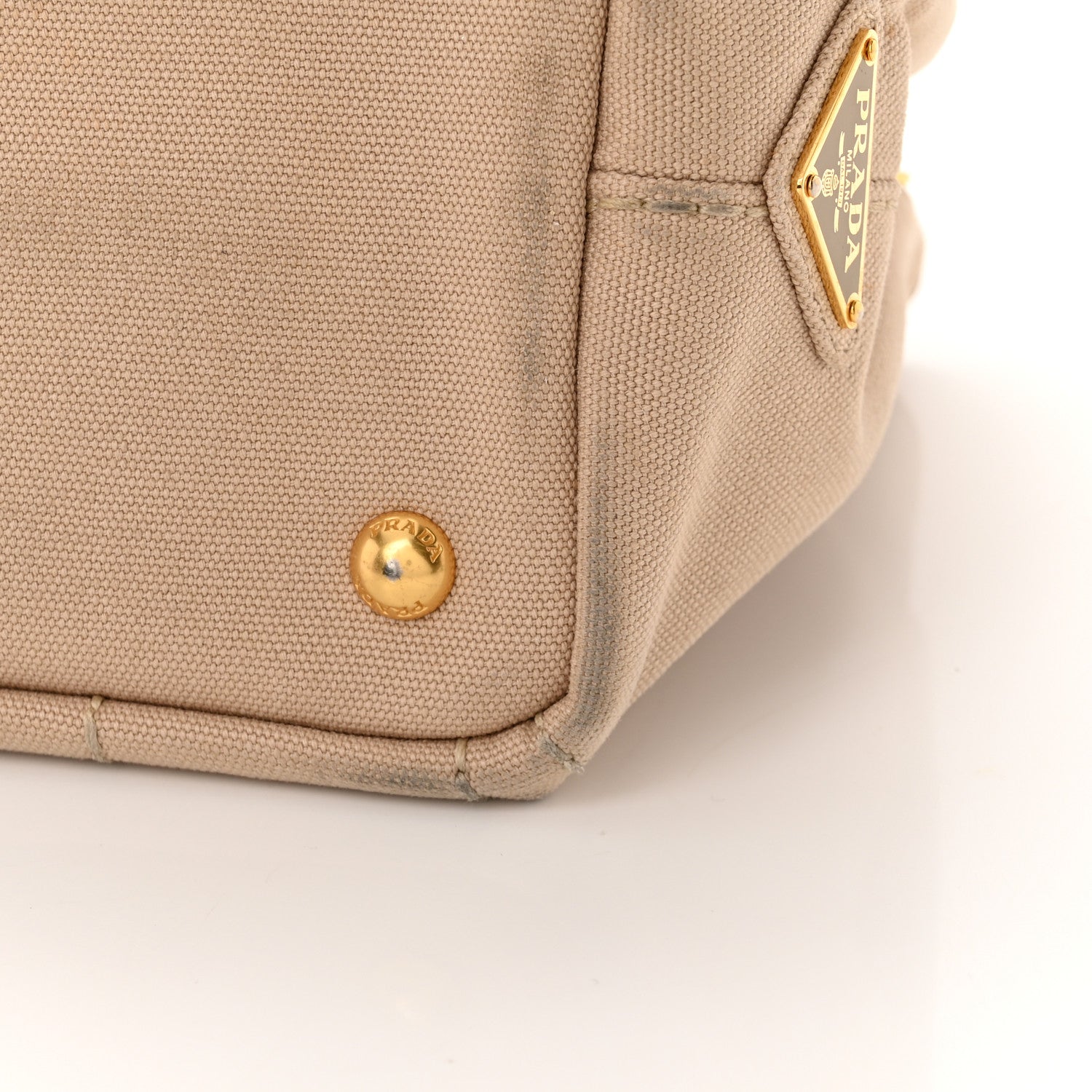 Prada Canapa Small Logo Tote Corda 19 of 20