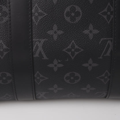 Louis Vuitton Monogram Eclipse Keepall Bandouliere 45 12 of 16