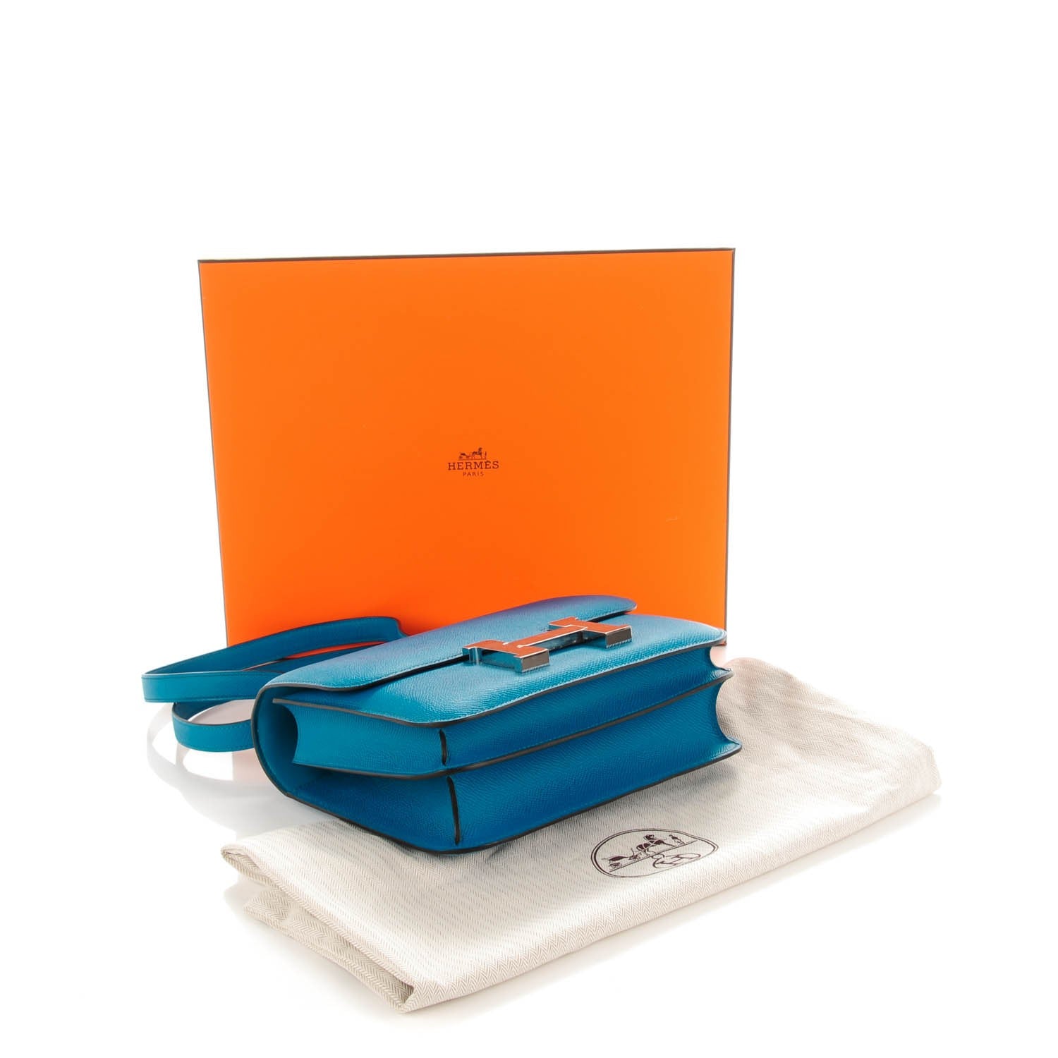 Hermes Epsom Constance 24 Bleu Izmir 4 of 11
