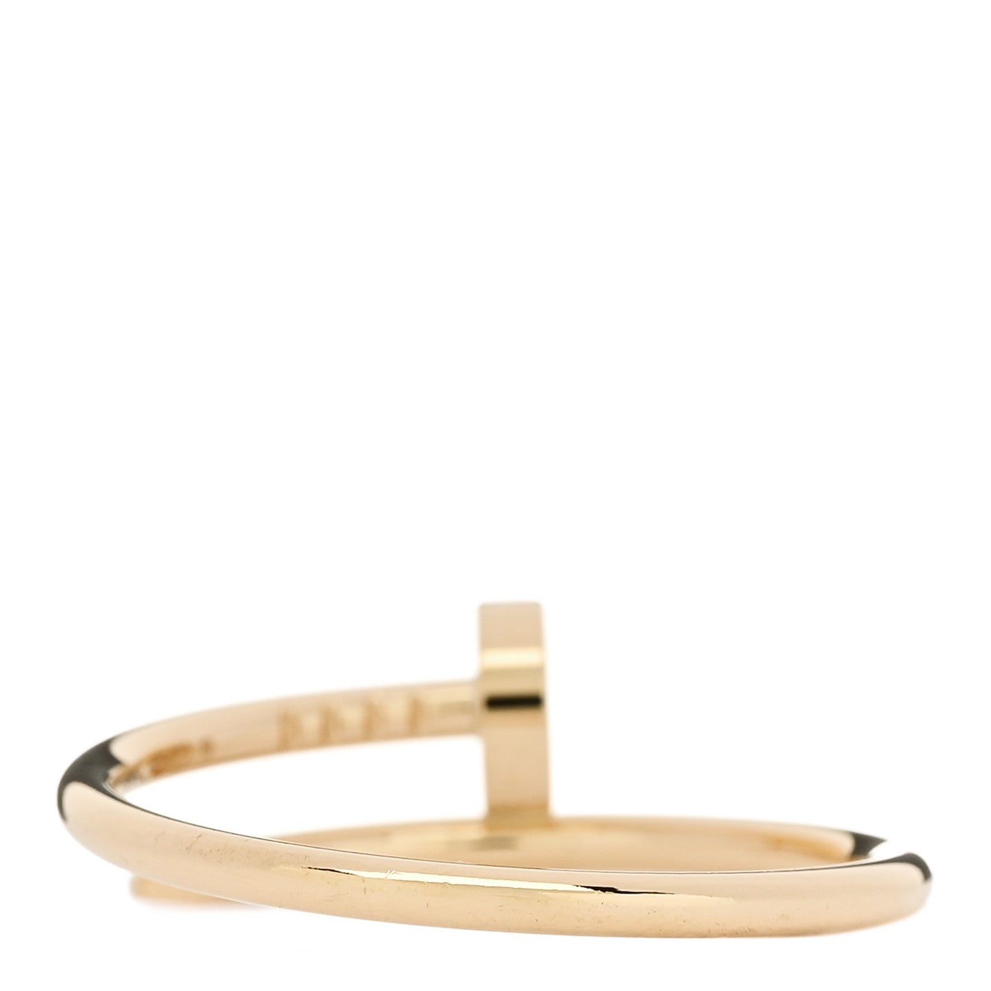 18K Yellow Gold Small Juste Un Clou Ring 61 9.5