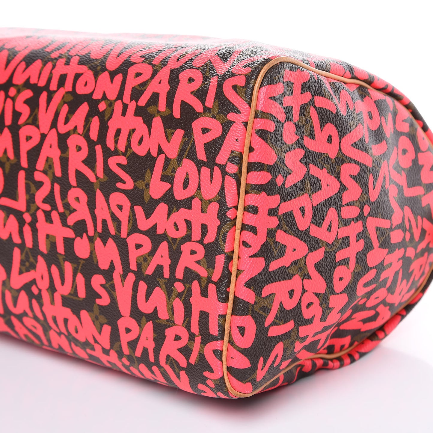 Monogram Graffiti Speedy 30 Fuchsia