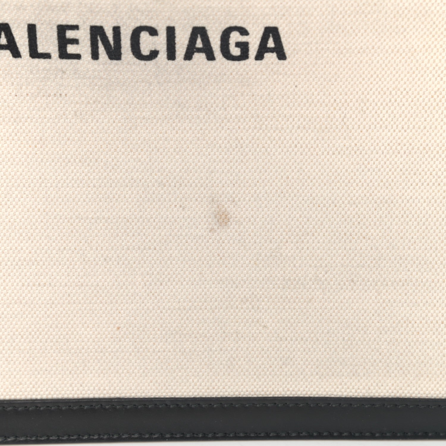 Balenciaga Cotton Canvas Pochette Crossbody Bag Black 10 of 10
