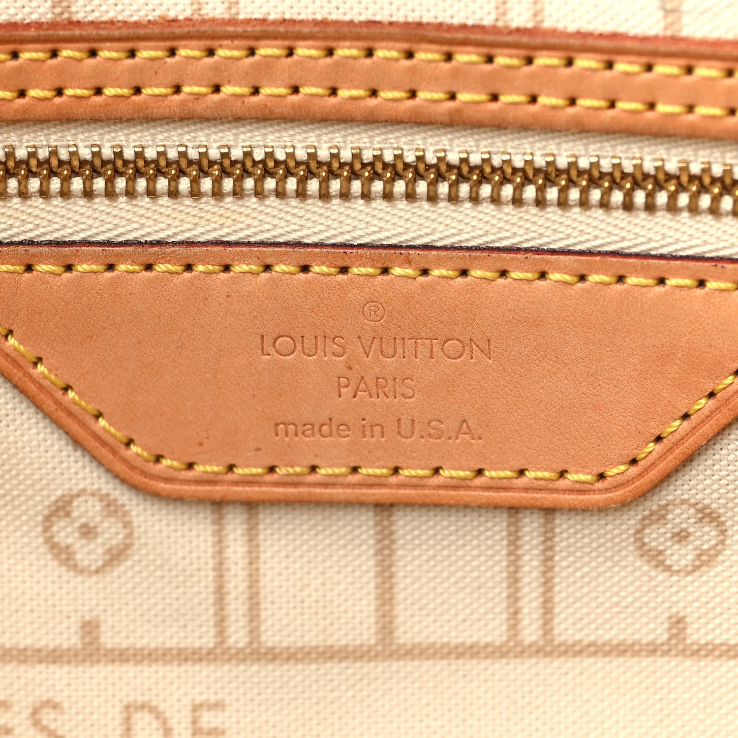 Louis Vuitton Damier Azur Neverfull MM 6 of 10