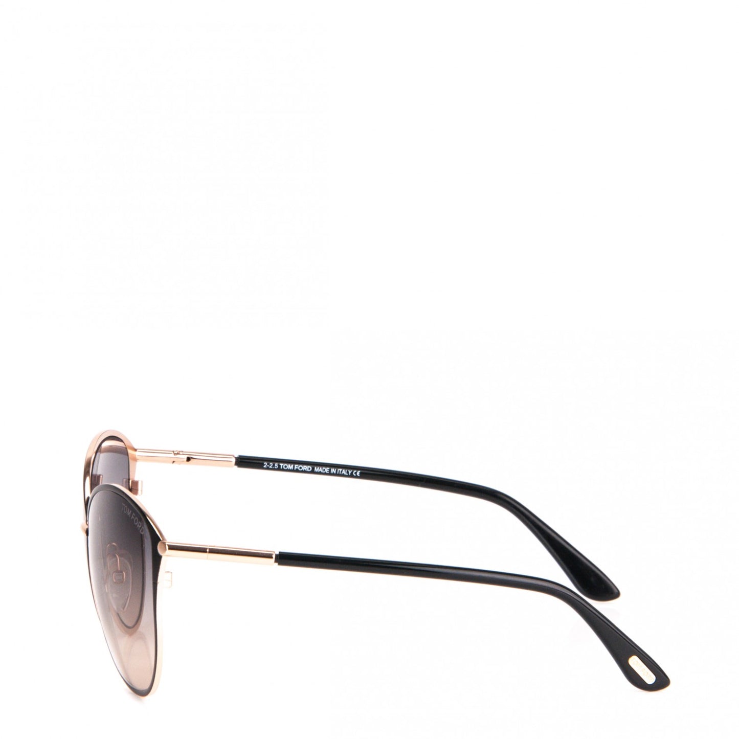 Penelope Vintage Round Sunglasses TF320 Black
