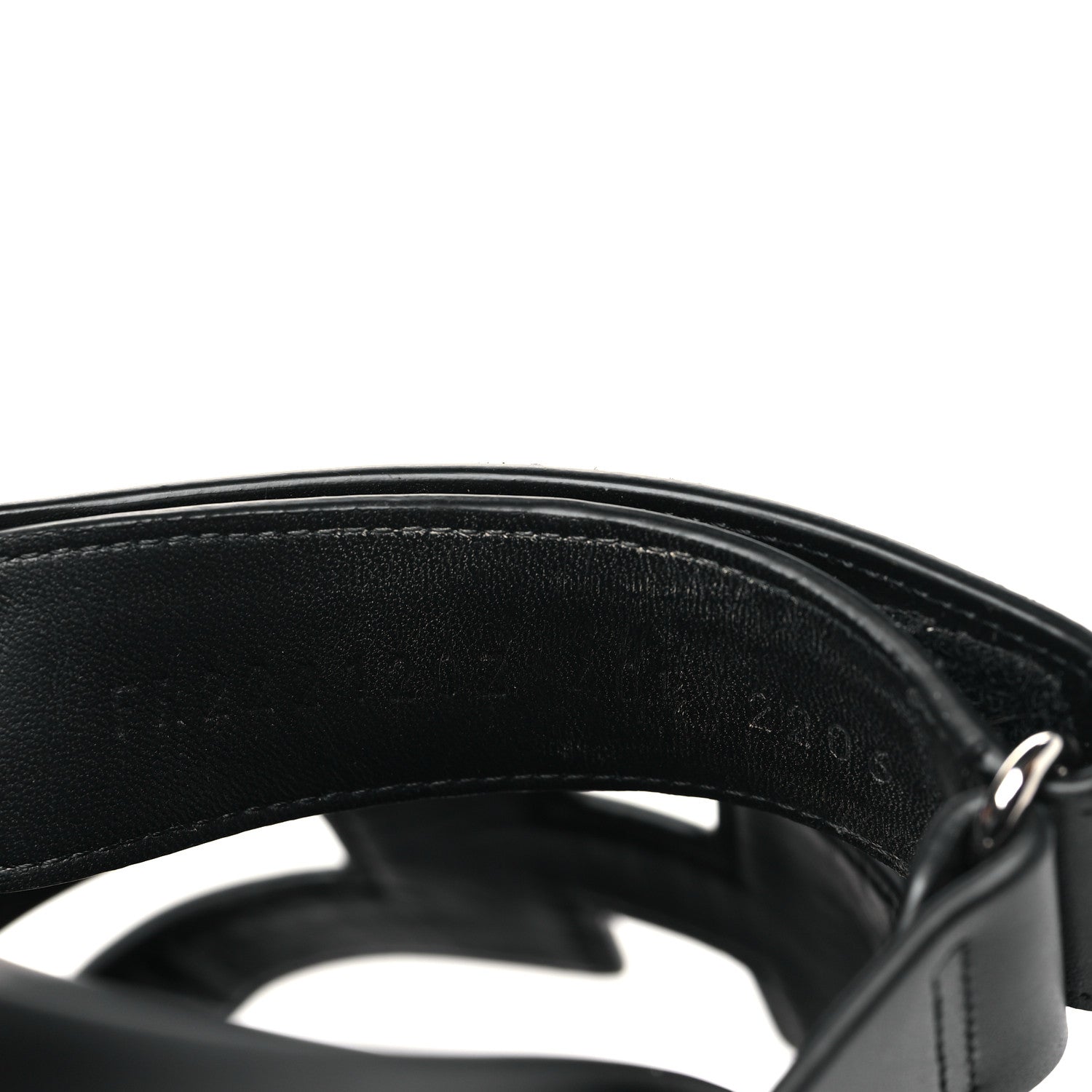 Hermes Calfskin Medor Studded Womens Chypre Sandals 40.5 Black 9 of 9