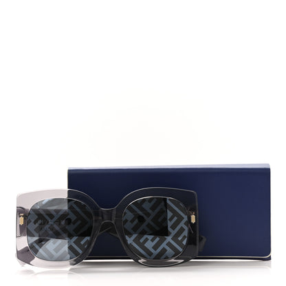 Fendi Acetate FF Sunglasses FF 0436/G/S Grey 8 of 8