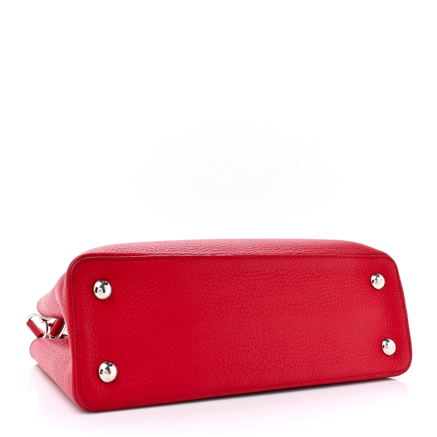 Taurillon Capucines PM Rubis